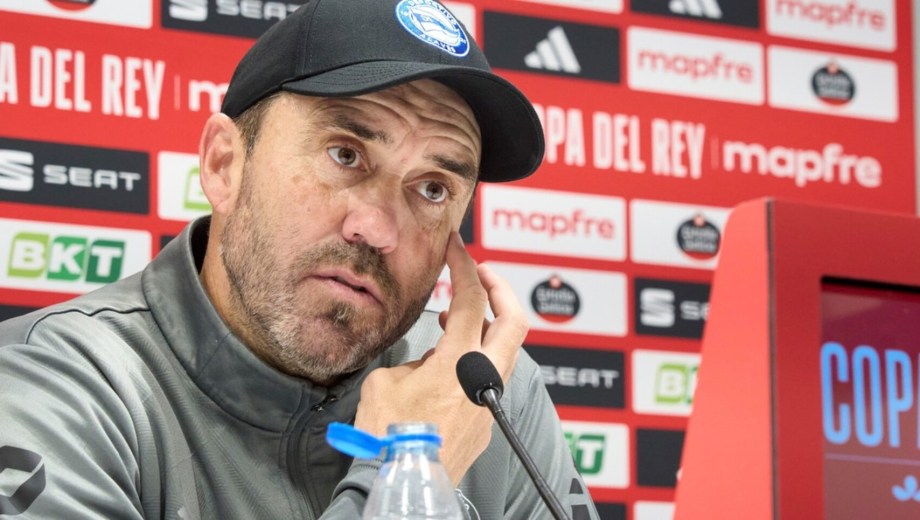 Chacho se refirió al tema y aclaró que solo se enfoca en el próximo partido de su equipo.