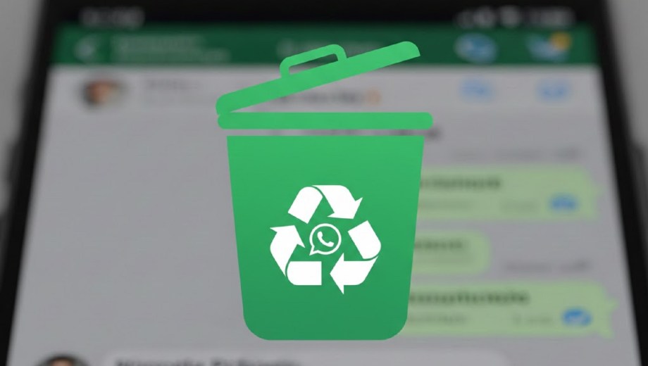 Papelera de WhatsApp.