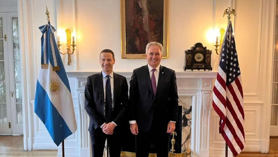 Pablo Quirno junto a Gary Nagle, CEO global de Glencore.