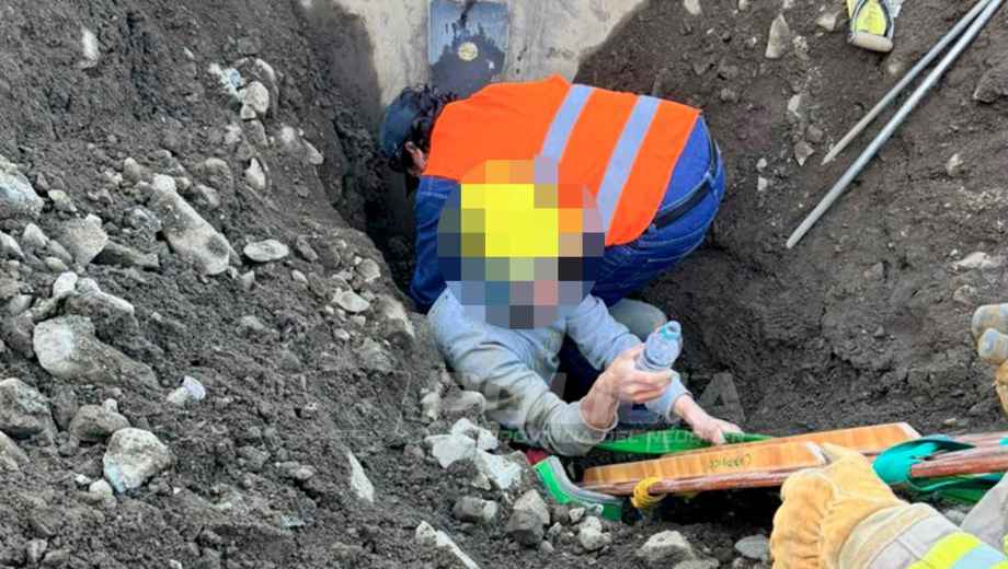 El operativo se desplegó en una cantera sobre la Ruta Provincial 65, a la altura del kilómetro 52. Foto: Policía de Neuquén.