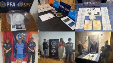 Tres casas, droga y dinero: así fue el operativo federal que desarticuló kioscos narco en Cipolletti