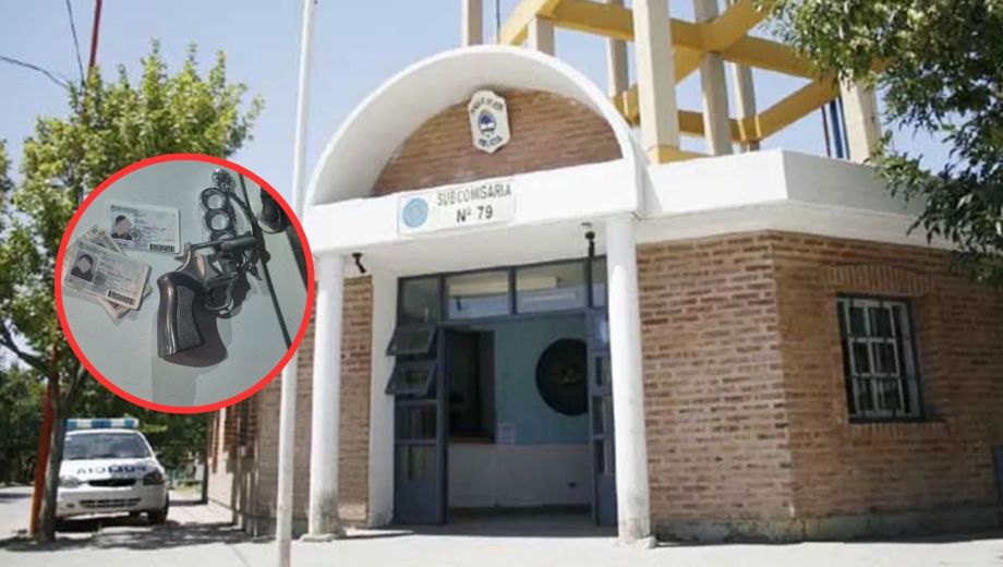 El revólver calibre 22 fue secuestrado tras un operativo en Cipolletti.
