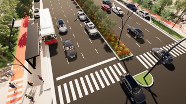 Avenida Mosconi en Neuquén: confirman que se podrá estacionar en colectoras y habrá cruces cada 400 metros