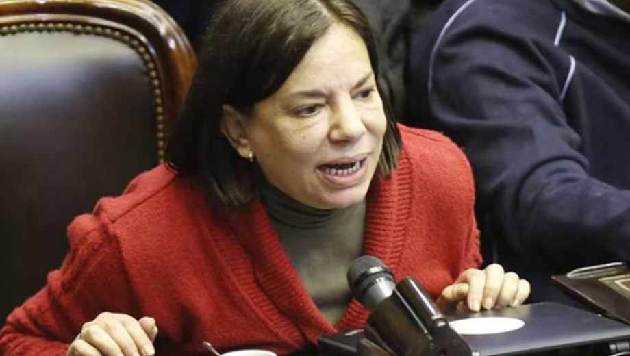 Sandra Mendoza, exdiputada por Chaco.-