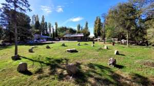 Una chacra patagónica donde conviven una casa de adobe de 1910, la tradición galesa y 50 años de la raza ovina Hampshire Down