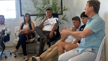 Tortoriello hizo una reunión de campaña y decidió que Mc Kidd presida el bloque