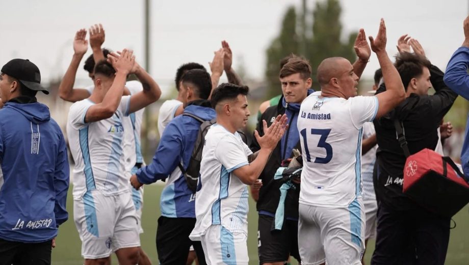 La Amistad empató 2 a 2 con Boxing en Río Gallegos. (Foto: Gentileza Una Pasión)