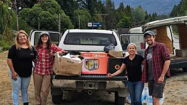 Solidaridad nacional con los incendios en la Comarca Andina