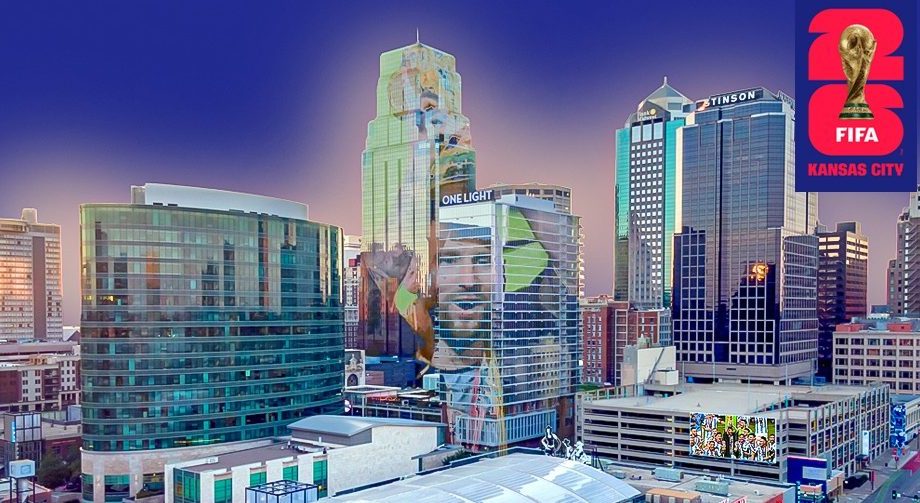 Con esta imagen, la AFA comunicó que la Selección hará base en Kansas City.