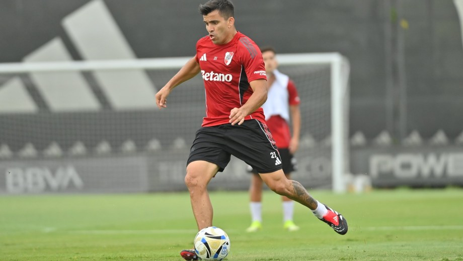 El Huevo Acuña podría volver ante Vélez. (Foto: @RiverPlate)