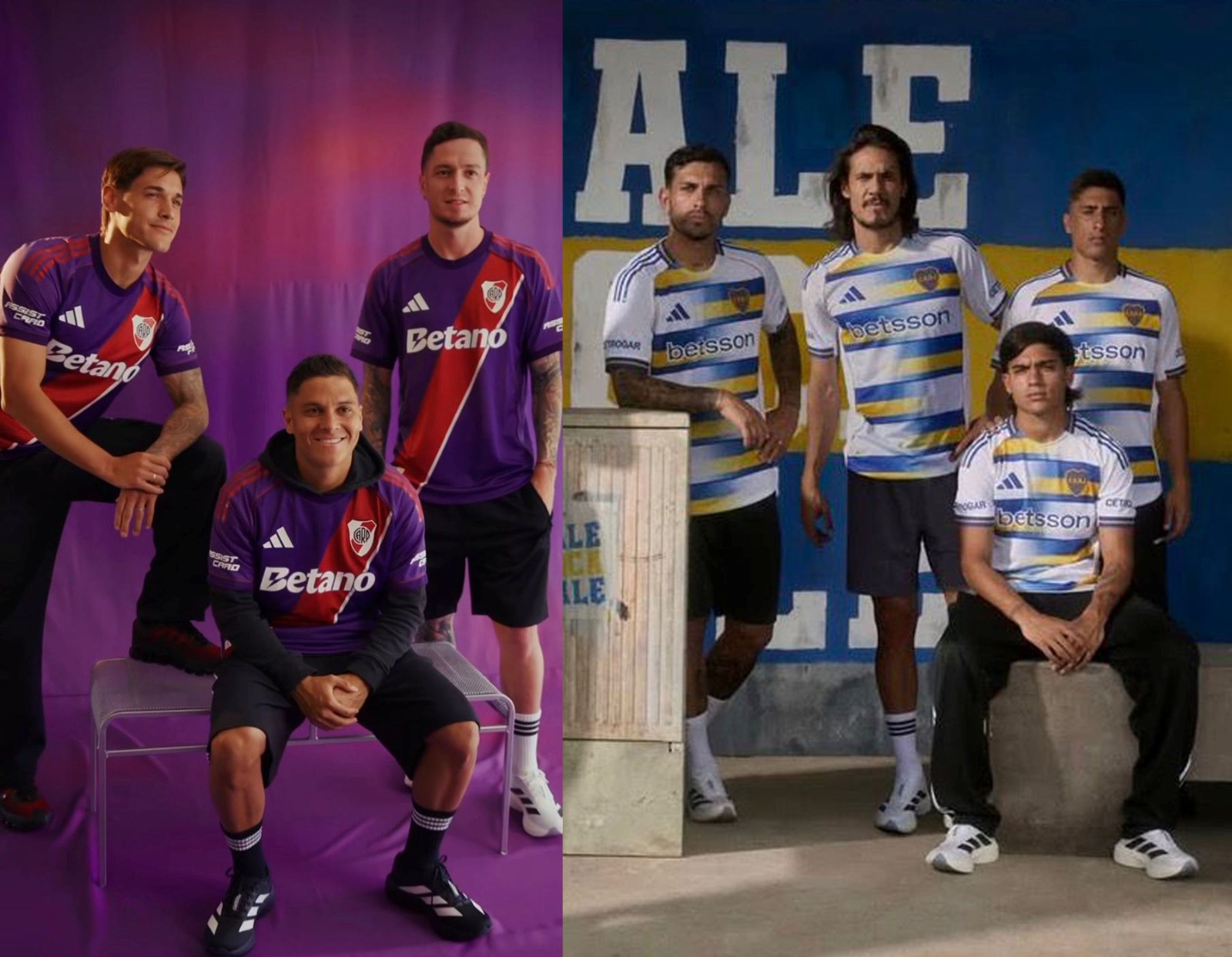 Acá están, estas son las nuevas camisetas de River y Boca: ¿cuánto cuestan?