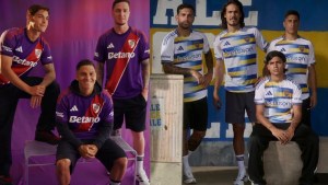 Acá están, estas son las nuevas camisetas de River y Boca: ¿cuánto cuestan?