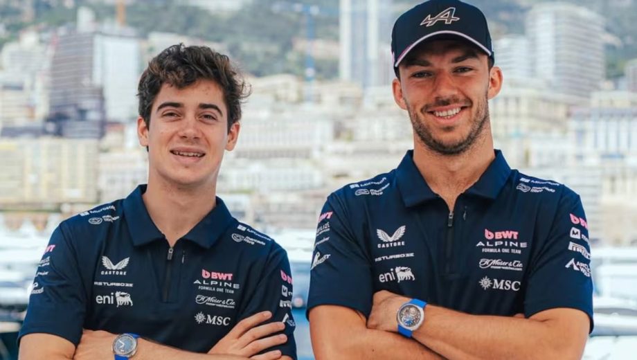 Gasly salió a la pista este jueves mientras que Colapinto lo hará el viernes.
