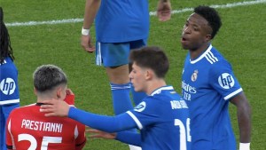 Vinicius acusó a Prestianni de haberle dicho «Mono» en Real Madrid-Benfica