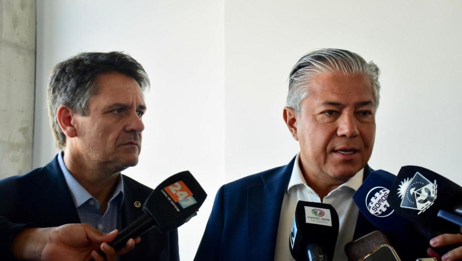El gobernador Figueroa confirmó la reunión con su par de Mendoza y anunció que será parte de la comitiva de Milei en Nueva York (foto Matías Subat)
