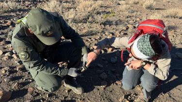 Avanza el relevamiento arqueológico en una zona clave y poco explorada en Neuquén