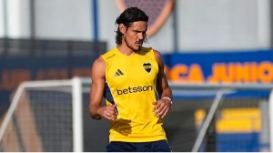 Úbeda cambiaría el esquema para el Boca-Racing: Cavani tiene chances de ser titular