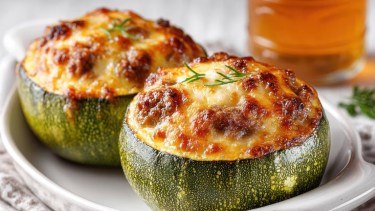 Cómo hacer zapallitos rellenos sin horno con pocos ingredientes y en menos de 20 minutos