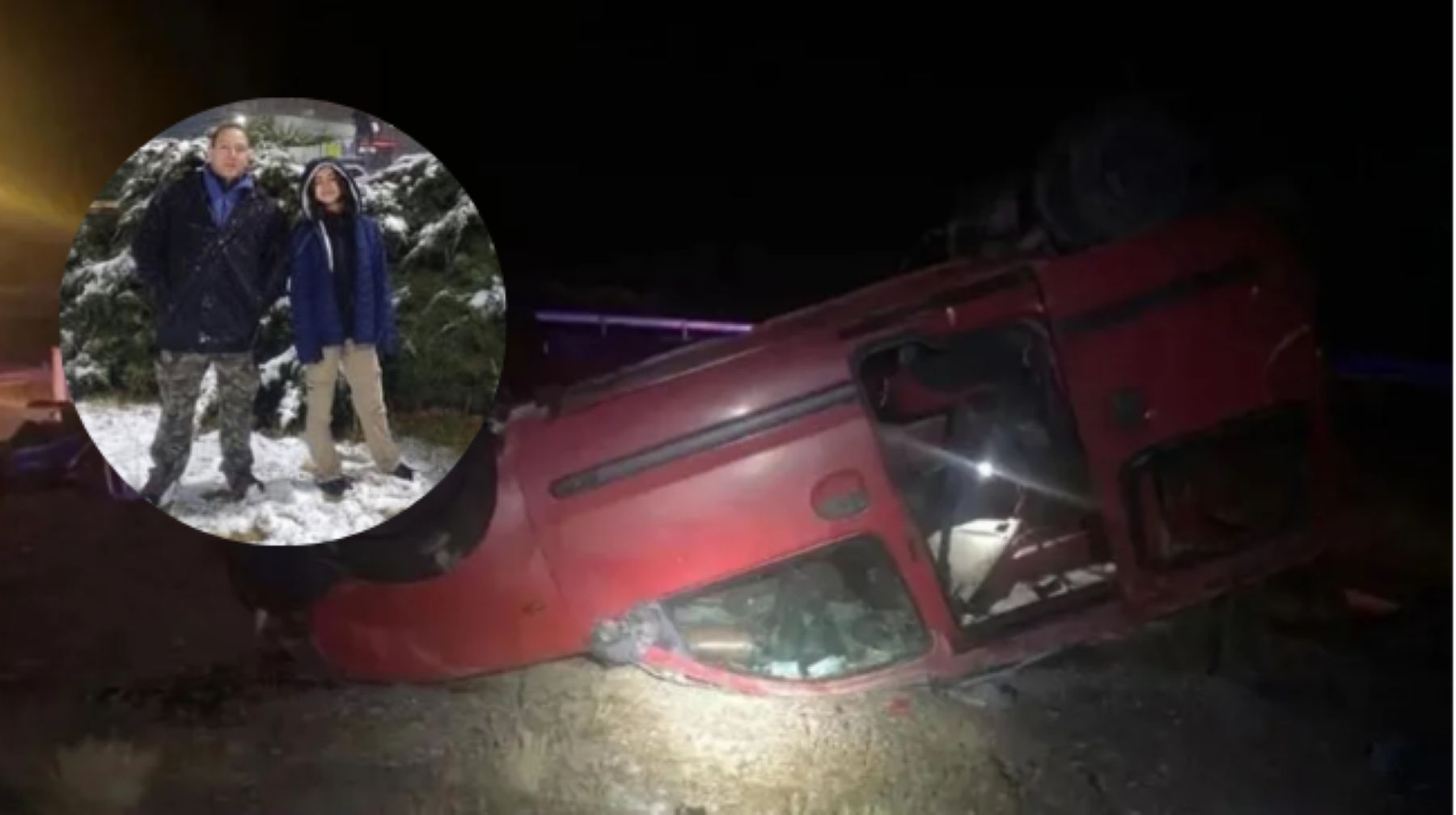 Quiénes eran padre e hija que murieron en un vuelco sobre la Ruta 2 ...