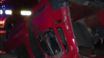 Imagen de Murió un hombre por un vuelco en la Ruta 2, en Valle Medio: volvía de Las Grutas