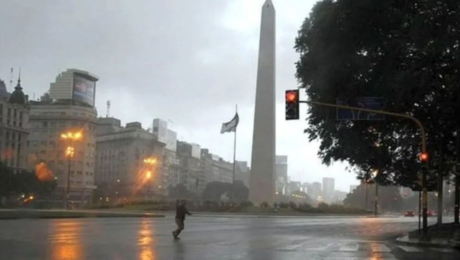 Hay alerta por  tormentas eb el SMN este domingo. Foto: Gentileza NA.