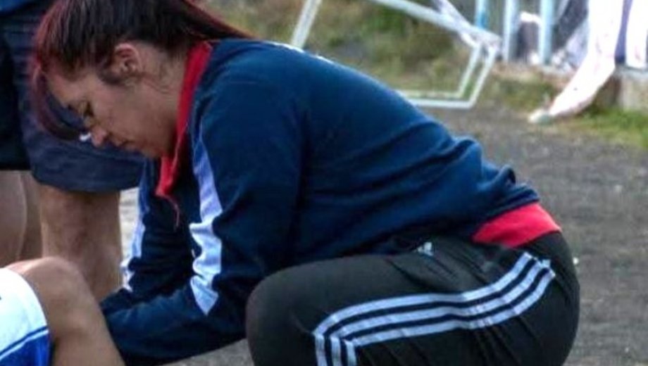 Una trabajadora de salud salvó al bebé. Foto: Gentileza La Angostura digital. 