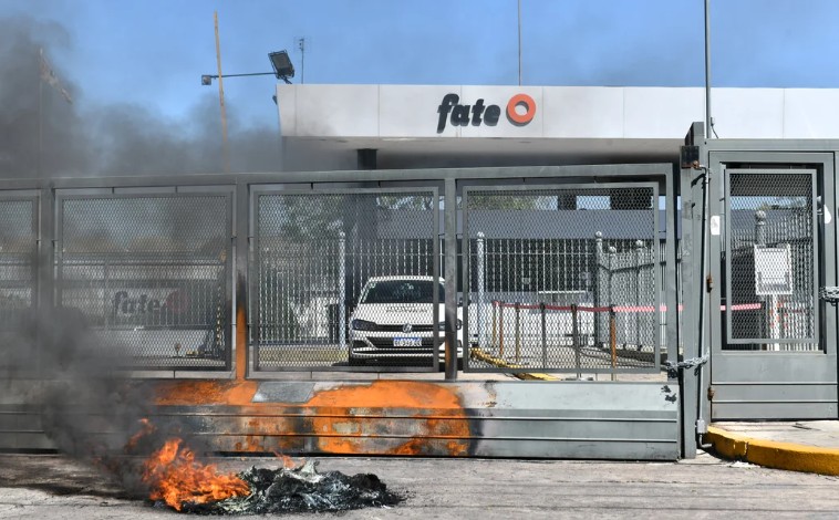 La fabrica de neumáticos Fate comunicó su cierre. Foto: Gentileza NA. 
