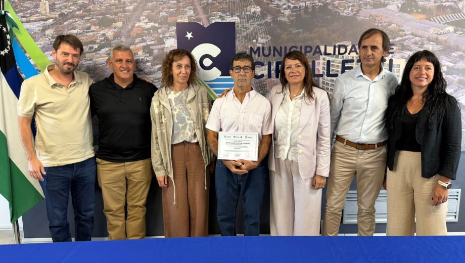 El acto contó con la presencia del intendente, Rodrigo Buteler. Foto: gentileza.