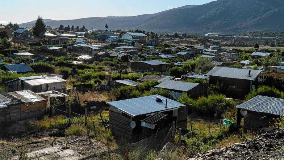 El crimen ocurrió en un sector de tomas del Alto de Bariloche. Cid fue baleado desde un auto. Foto: Archivo