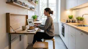 Descubrí el diseño de micro-cocinas: barras prácticas para espacios reducidos