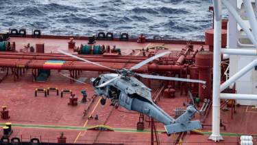 Estados Unidos incautó un buque petrolero de la flota iraní en el Oceano Índico: «Intentó desafiar la cuarentena»