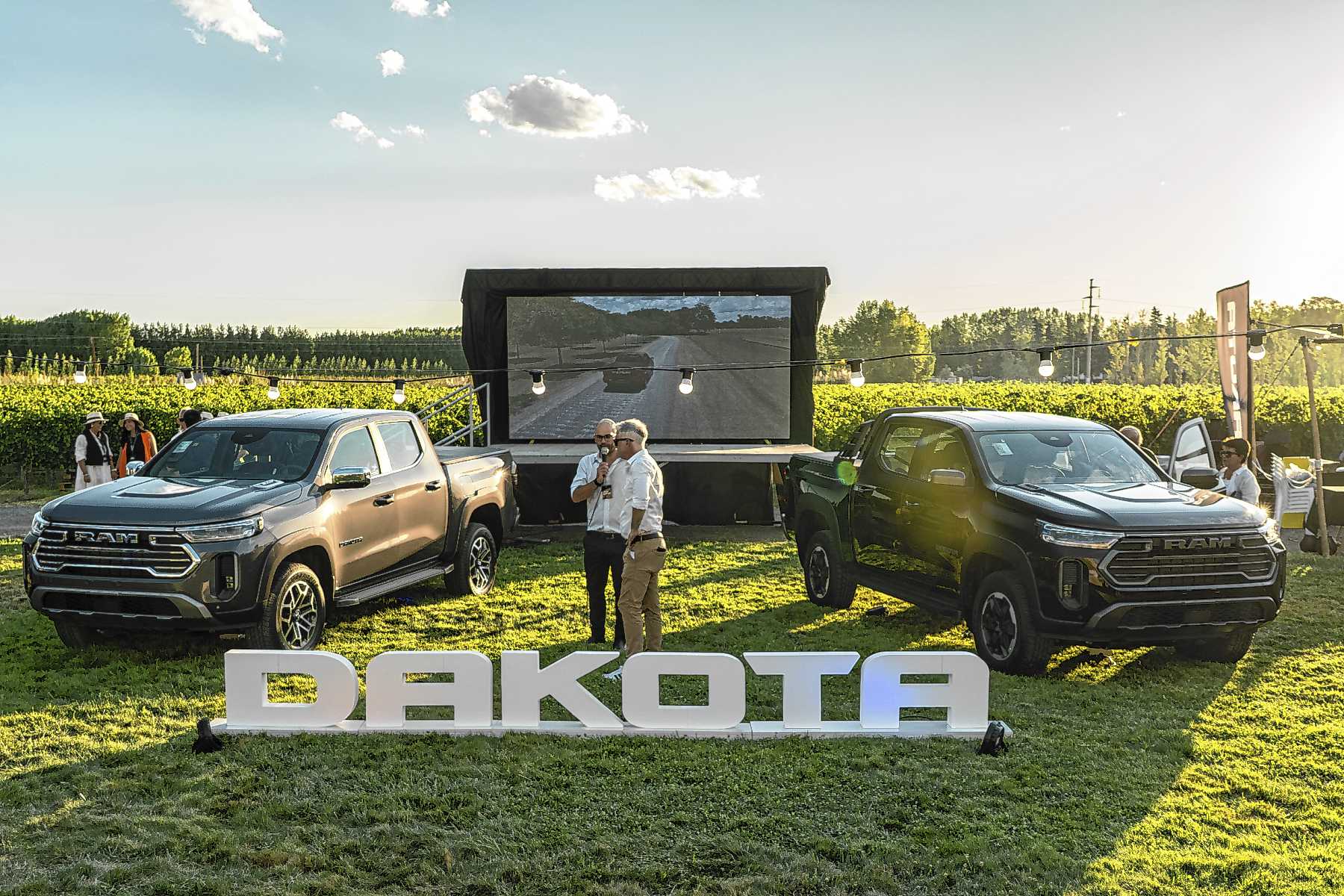 RAM Dakota desembarcó en Neuquén con respaldo de Pire Rayen