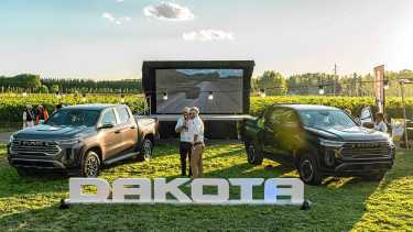 RAM Dakota desembarcó en Neuquén con respaldo de Pire Rayen