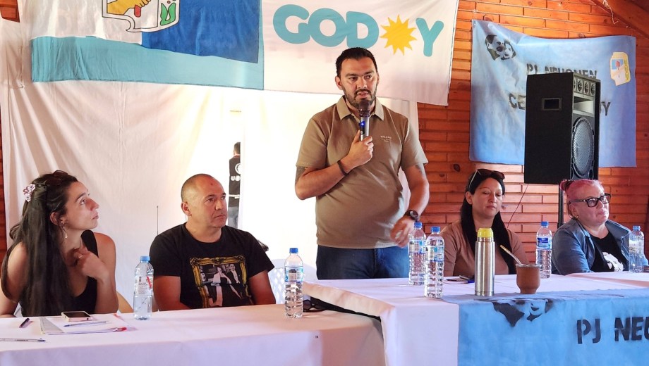 César Godoy de la Uocra quiere disputar la conducción del peronismo. Foto: gentileza.