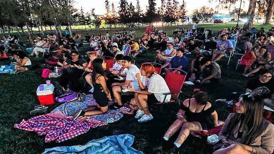 Se proyectarán cuatro películas al aire libre. Foto: Archivo, ediciones anteriores