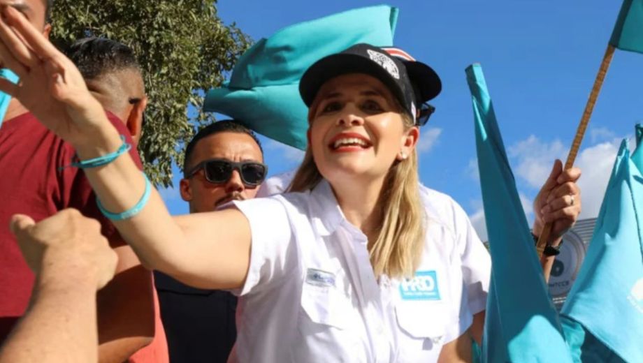 Laura Fernández, la candidata del oficialismo en Costa Rica. Foto: NA