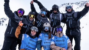 El neuquino Ginaca logró un histórico 7° en el Mundial de Freeride en Andorra y Vietti no pudo competir por el clima