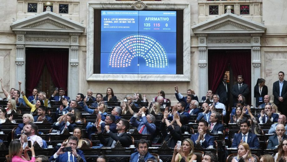 Cómo votaron los diputados de Neuquén, Río Negro y la Patagonia la aprobación de la reforma laboral