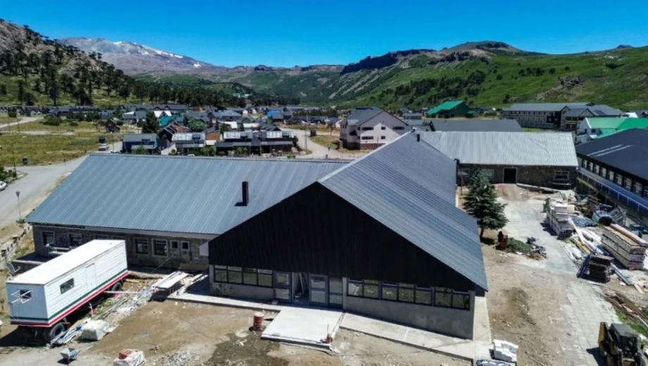 Cada nivel educativo tendrá su propio edificio en Caviahue. Foto: gentileza. 