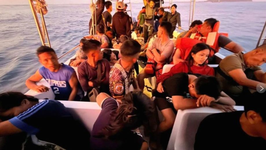 El 26 de enero se hundió un ferry al sur de Filipinas. Foto: Gentileza Xinhua/Guardia Costera de Filipinas. 