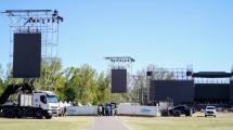 Imagen de Fiesta de la Confluencia 2026: mientras desarman el escenario, el municipio de Neuquén monitorea el clima para definir qué pasará con los shows