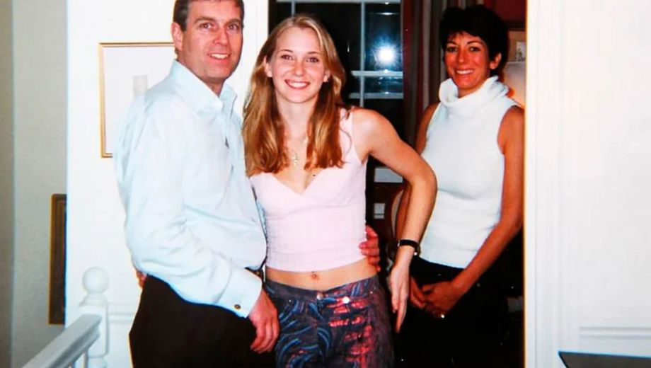 El expríncipe Andrés y Virginia Giuffre, la primera demandante del caso Epstein. Foto: Gentileza. 