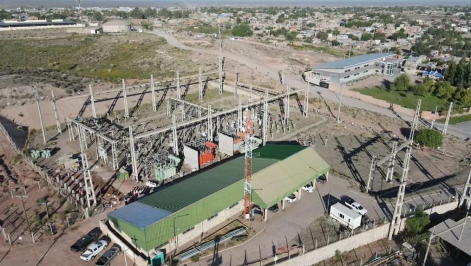 Se incorporaron a la estación dos nuevos transformadores de potencia y celdas de media tensión. Foto Gobierno Neuquén.