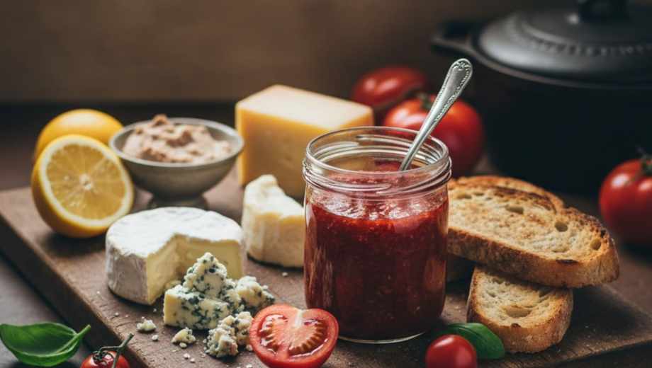 Mermelada casera de tomate.-