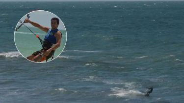 Identificaron al hombre que murió mientras hacía kitesurf en San Antonio Oeste: era de Roca