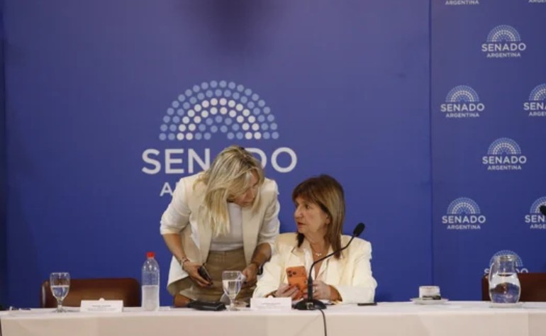 Bulrich intensifica las negociaciones antes de la sesión por la reforma laboral. Foto: Gentileza NA. 