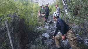 Pasó la noche en plena montaña: lograron rescatar a un hombre de El Bolsón atrapado en un cerro