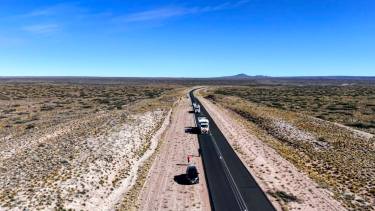 Río Negro alcanza el 38% de progreso en las obras de las rutas 6 y 8, claves entre el Alto Valle y la Región Sur