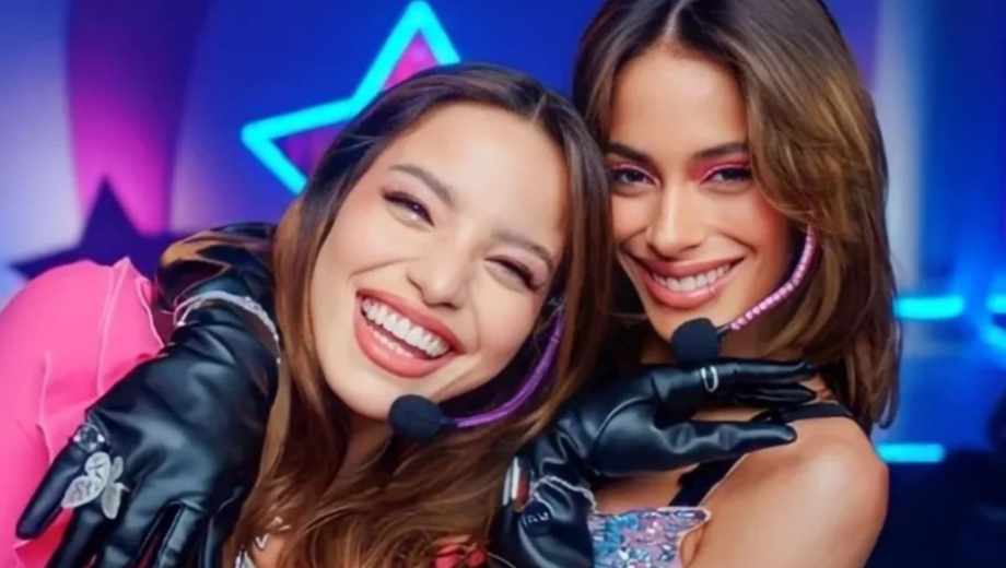 Emilia Mernes y Tini Stoessel.-