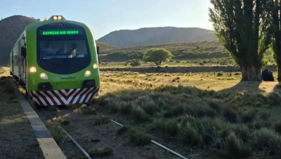 Suspendido el servicio de tren entre Jacobacci y Bariloche. Foto: Gentileza Tren Patagónico. 